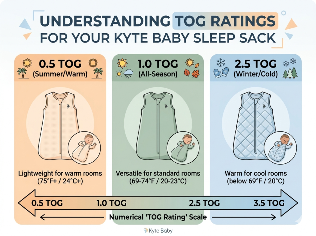 kyte baby sleep bag
